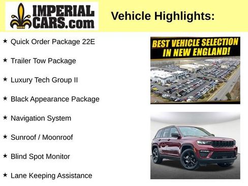 Used 2025 Jeep Grand Cherokee Limited w/ Luxury Tech Group II AWD/4WD image 8