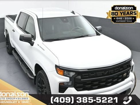 Used 2024 Chevrolet Silverado 1500 Custom w/ Turbomax Blackout Package AWD/4WD image 19
