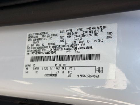Used 2023 Ford Transit 150 Medium Roof RWD image 27