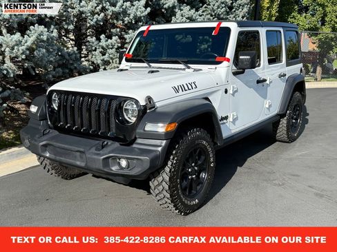 Used 2020 Jeep Wrangler Unlimited Willys image 3