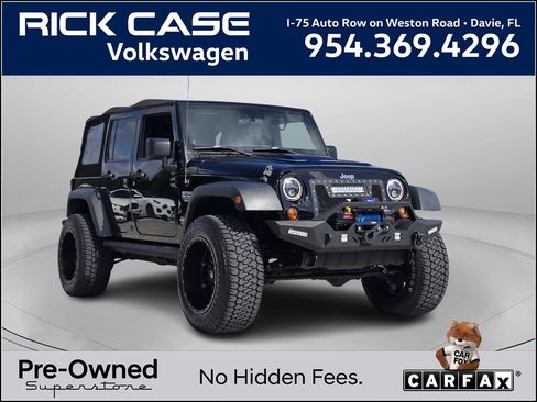Used 2012 Jeep Wrangler Unlimited Rubicon image 1