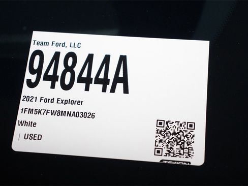 Certified 2021 Ford Explorer Limited w/ Hybrid Equipment Group 310A image 31