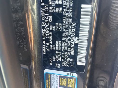 Used 2022 Kia Seltos SX w/ Sunroof Package image 2