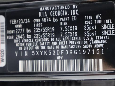 Used 2024 Kia Sportage SX FWD image 42