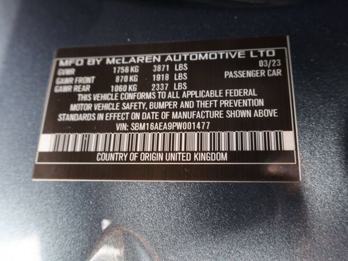Used 2023 McLaren Artura RWD image 38