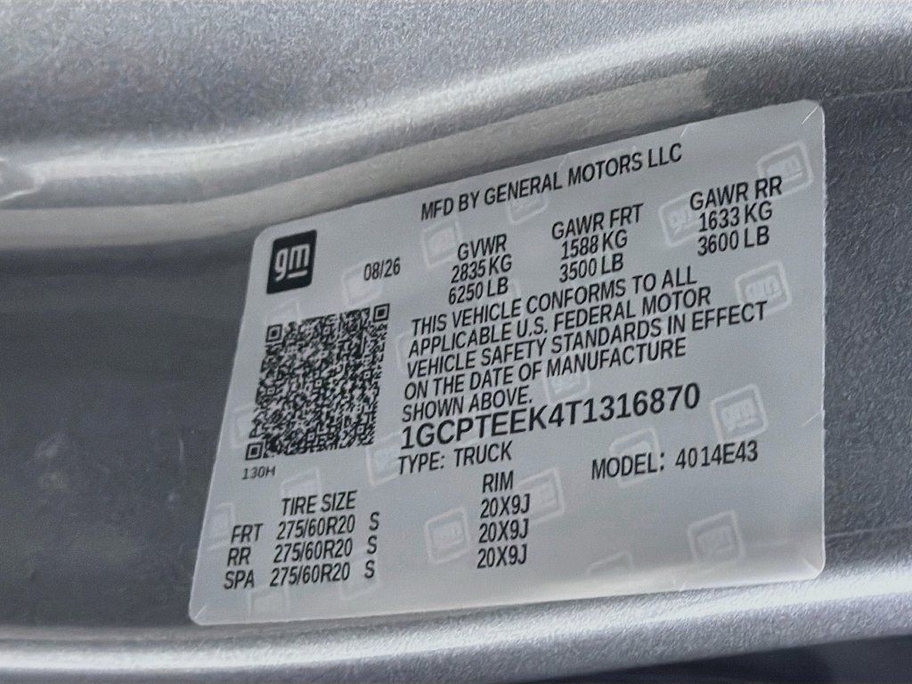 New 2026 Chevrolet Colorado Trail Boss AWD/4WD image 27