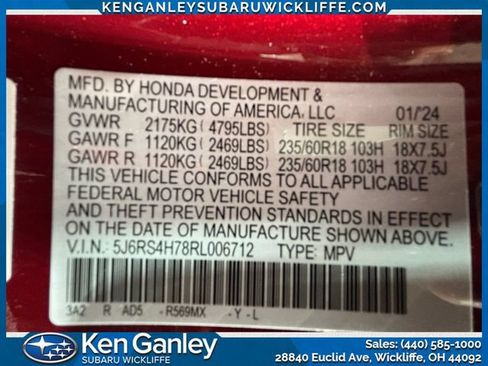 Used 2024 Honda CR-V EX-L image 28