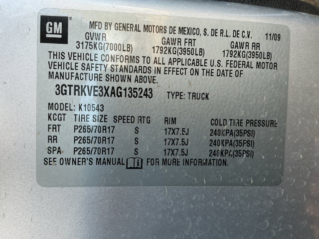 Used 2010 GMC Sierra 1500 SLE w/ Power Pack Plus AWD/4WD image 20