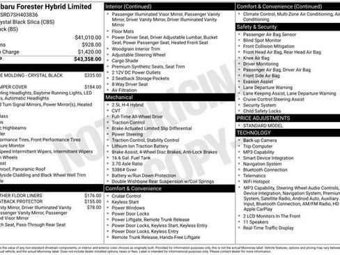 Used 2025 Subaru Forester Limited image 2