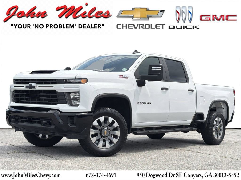 Used 2024 Chevrolet Silverado 2500 Custom w/ Custom Convenience Package AWD/4WD image 1