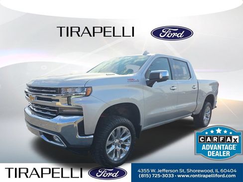 Used 2021 Chevrolet Silverado 1500 LTZ w/ LTZ Premium Package AWD/4WD image 1