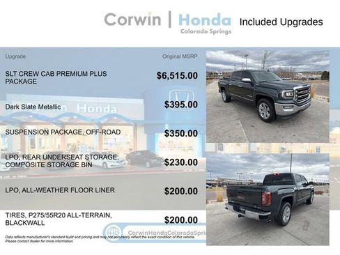 Used 2017 GMC Sierra 1500 SLT AWD/4WD image 4