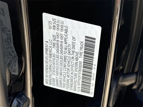 New 2026 Honda Ridgeline TrailSport+ image 35