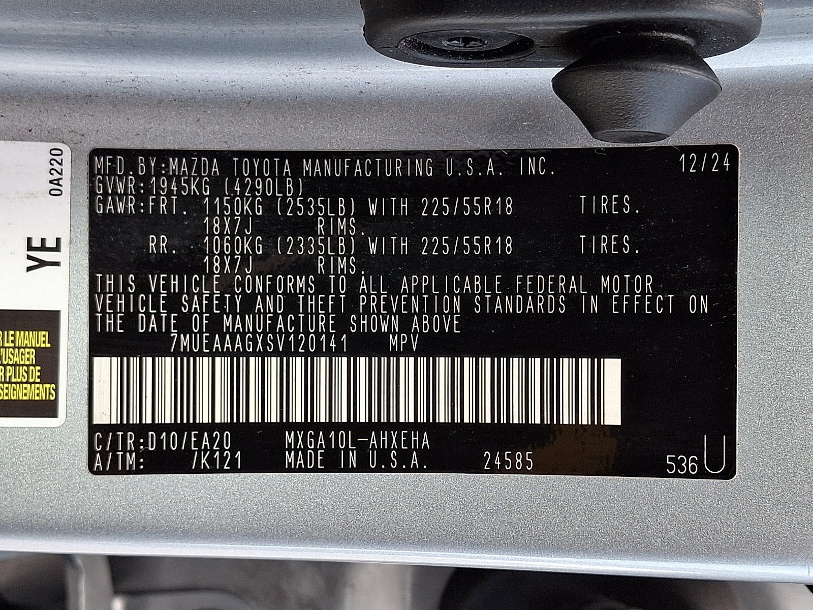 Used 2025 Toyota Corolla Cross XLE FWD image 26