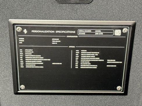 Certified 2024 Ferrari 296 GTB RWD image 28