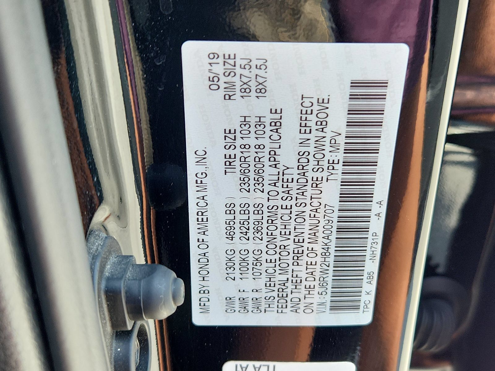 Used 2019 Honda CR-V EX-L image 18
