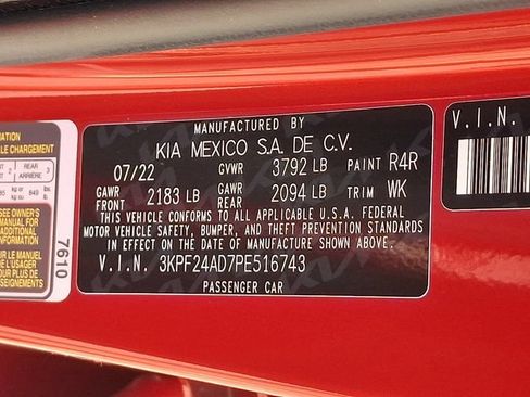 Certified 2023 Kia Forte LXS FWD image 26