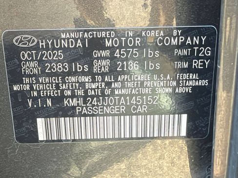 Used 2026 Hyundai Sonata Blue FWD image 28