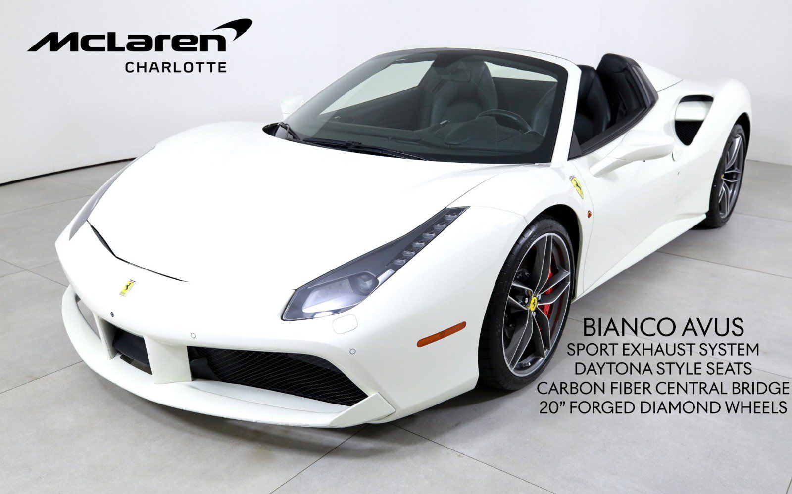 Used 2019 Ferrari 488 Spider RWD image 1