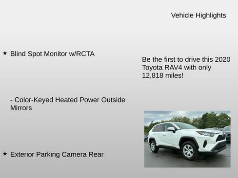 Used 2020 Toyota RAV4 LE w/ Carpet Mat Package FWD image 5