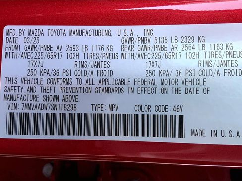 Certified 2025 MAZDA CX-50 AWD 2.5 Hybrid w/ Weather Package image 33