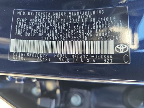 New 2026 Toyota Corolla SE FWD image 30