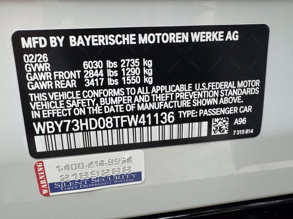 Used 2026 BMW i4 M60 w/ Parking Assistance Package AWD/4WD image 33