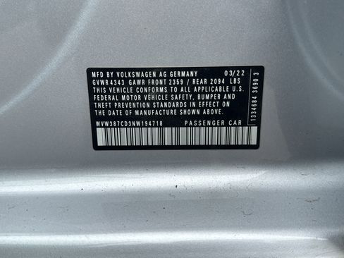 Used 2022 Volkswagen GTI SE image 32