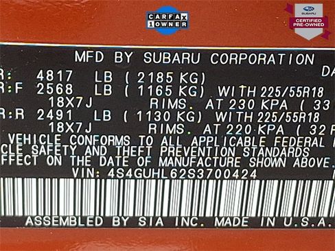 Certified 2025 Subaru Crosstrek 2.5i Limited w/ Popular Package #4A image 28