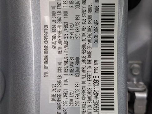 Certified 2024 MAZDA CX-90 Plug-In Hybrid w/ Premium Plus image 29