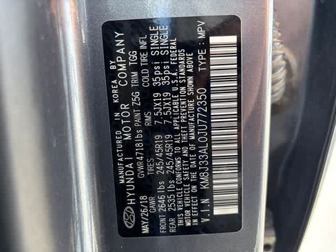 Used 2018 Hyundai Tucson Sport w/ Cargo Package FWD image 23
