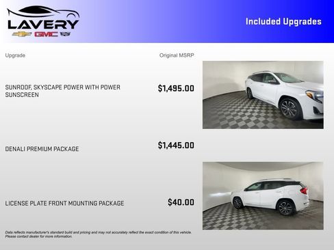 Used 2020 GMC Terrain Denali w/ Denali Premium Package image 7