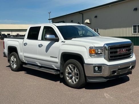 Used 2015 GMC Sierra 1500 SLT w/ SLT Crew Cab Value Package AWD/4WD image 7