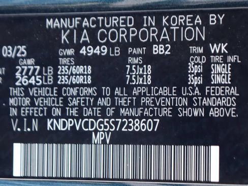 Used 2025 Kia Sportage EX w/ EX Premium Package AWD/4WD image 52