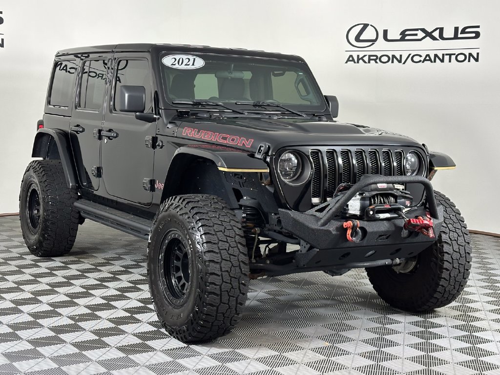 Used 2021 Jeep Wrangler Unlimited Rubicon w/ Cold Weather Group AWD/4WD image 2