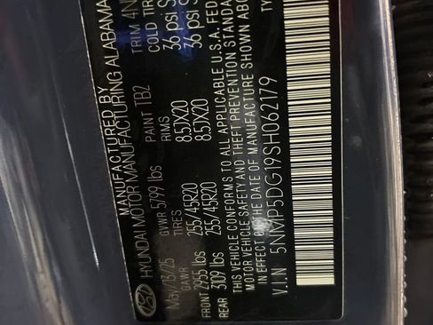 Certified 2025 Hyundai Santa Fe Calligraphy AWD/4WD image 10