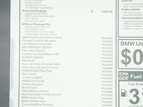 New 2026 BMW 330i Sedan w/ M Sport Package image 9