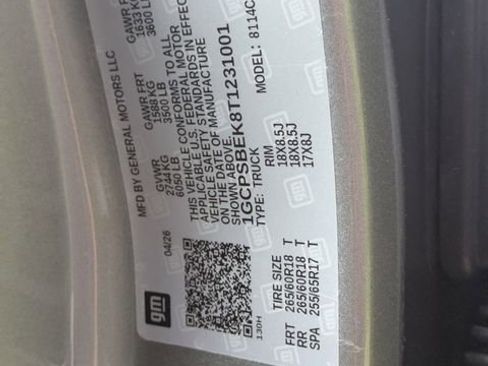 New 2026 Chevrolet Colorado W/T w/ WT Custom Package RWD image 35