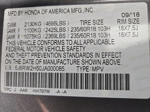 Used 2018 Honda CR-V EX image 21