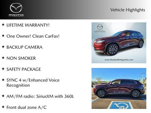 Used 2021 Lincoln Nautilus FWD image 2