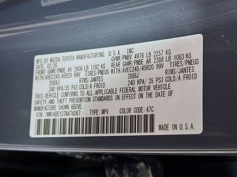 New 2026 MAZDA CX-50 2.5 Turbo w/ Accent Package AWD/4WD image 7