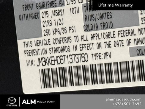 New 2026 MAZDA CX-90 3.3 Turbo S w/ Premium Plus image 35