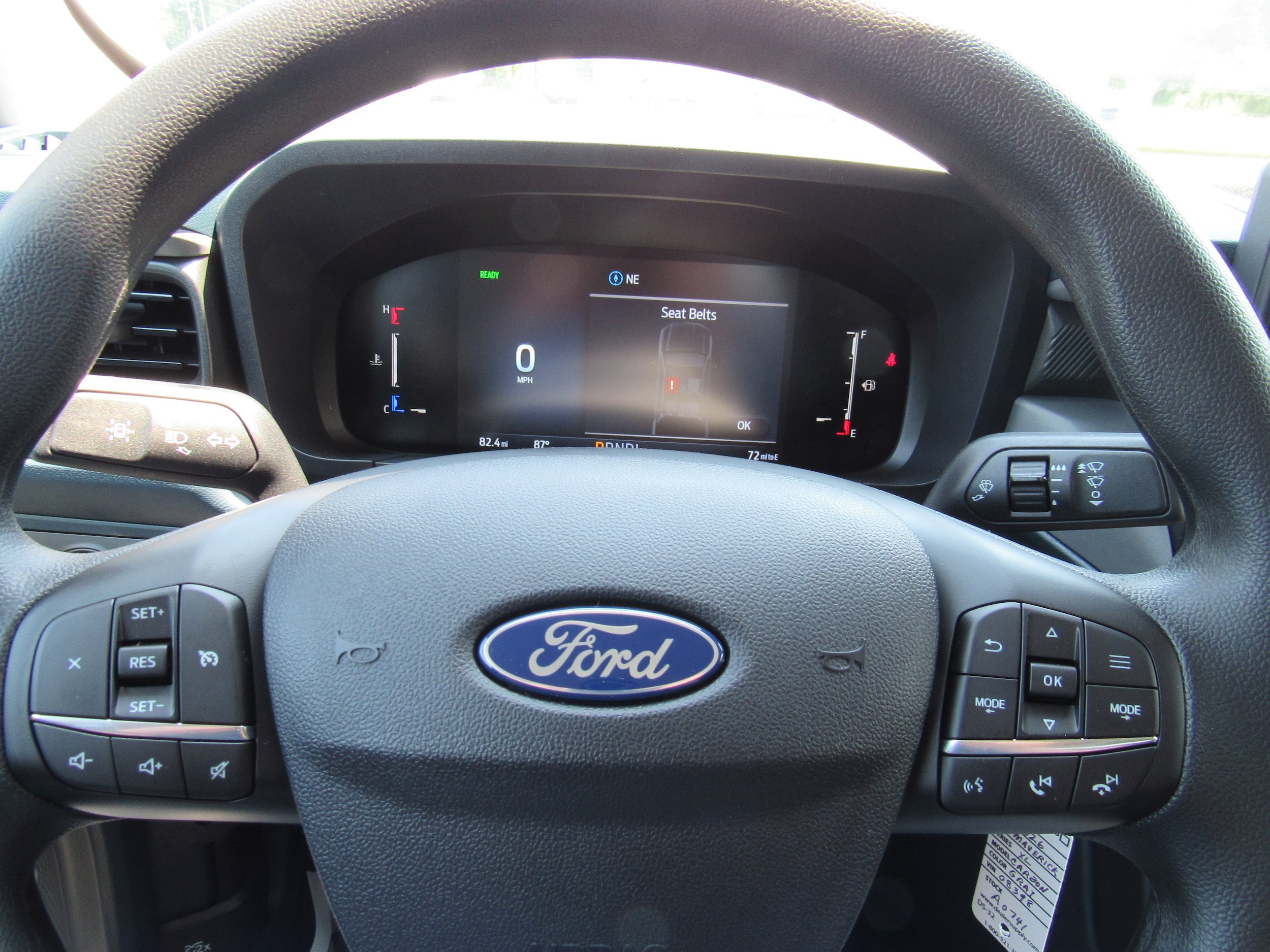 New 2026 Ford Maverick XL w/ Equipment Group 101A AWD/4WD image 15