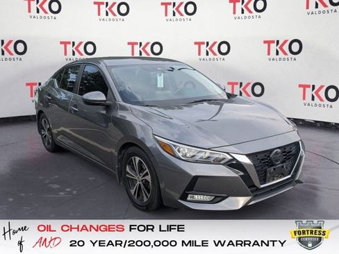 Certified 2021 Nissan Sentra SV FWD image 1