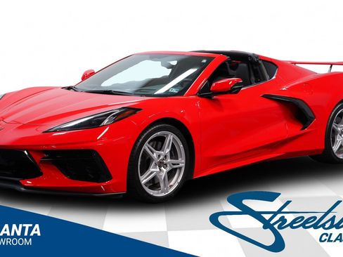 Used 2021 Chevrolet Corvette Stingray Preferred Cpe w/ Z51 Performance Package RWD image 1