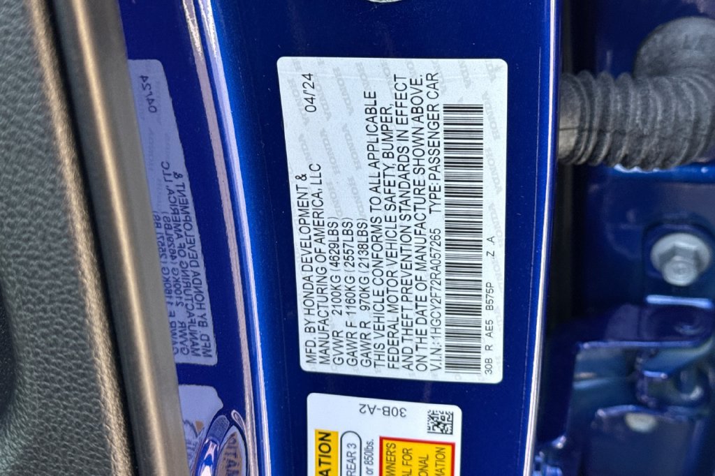 Certified 2024 Honda Accord Sport image 33