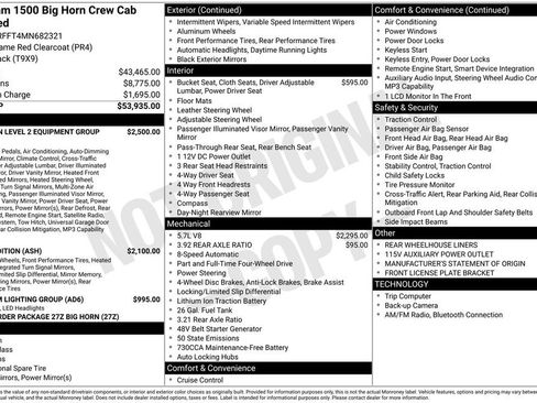Certified 2021 RAM 1500 Big Horn image 43