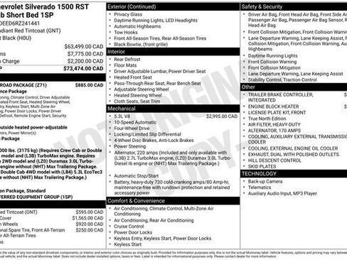 Used 2024 Chevrolet Silverado 1500 RST w/ Z71 Off-Road Package image 32