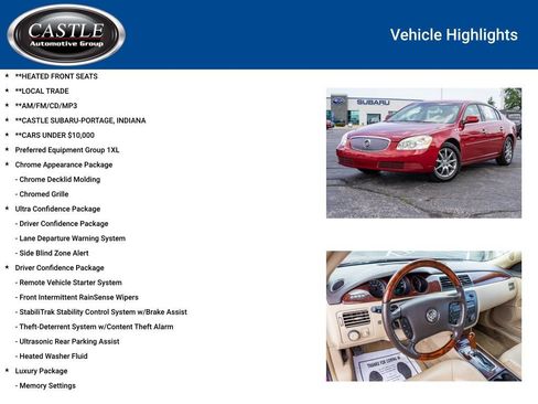 Used 2008 Buick Lucerne CXL w/ Ultra Confidence Package FWD image 3