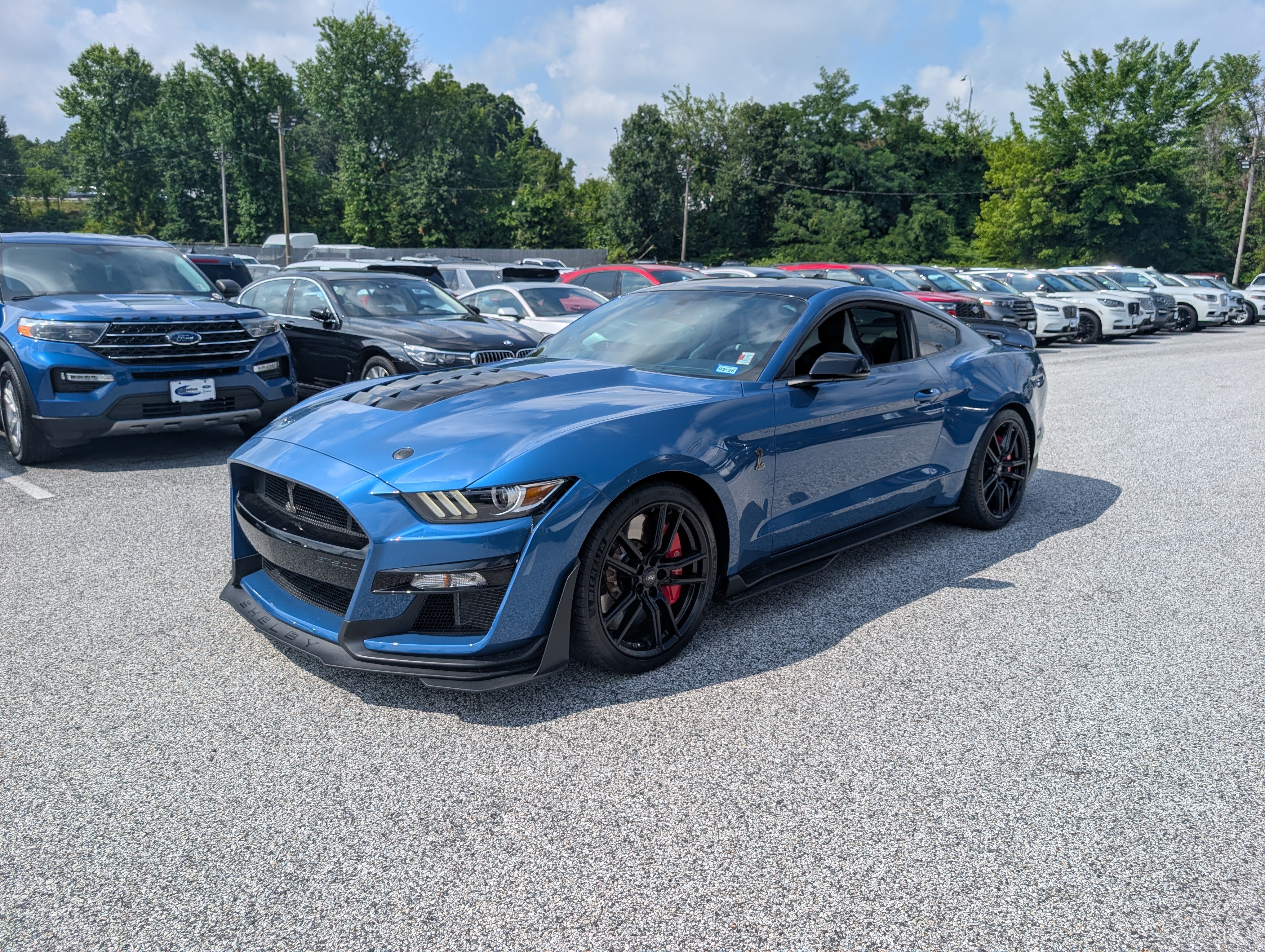 Certified 2021 Ford Mustang Shelby GT500 w/ Technology Package RWD image 2